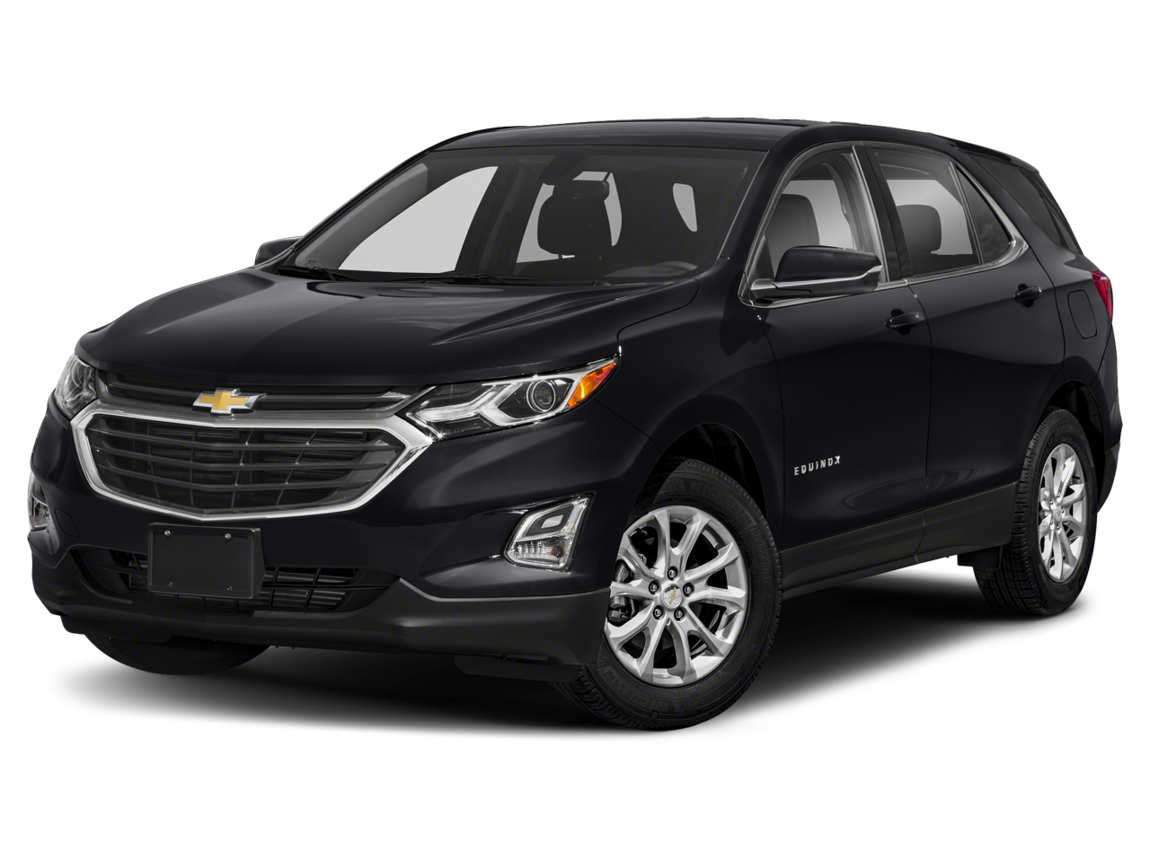 2018 Chevrolet Equinox LT in Summit White — front three-quarter view