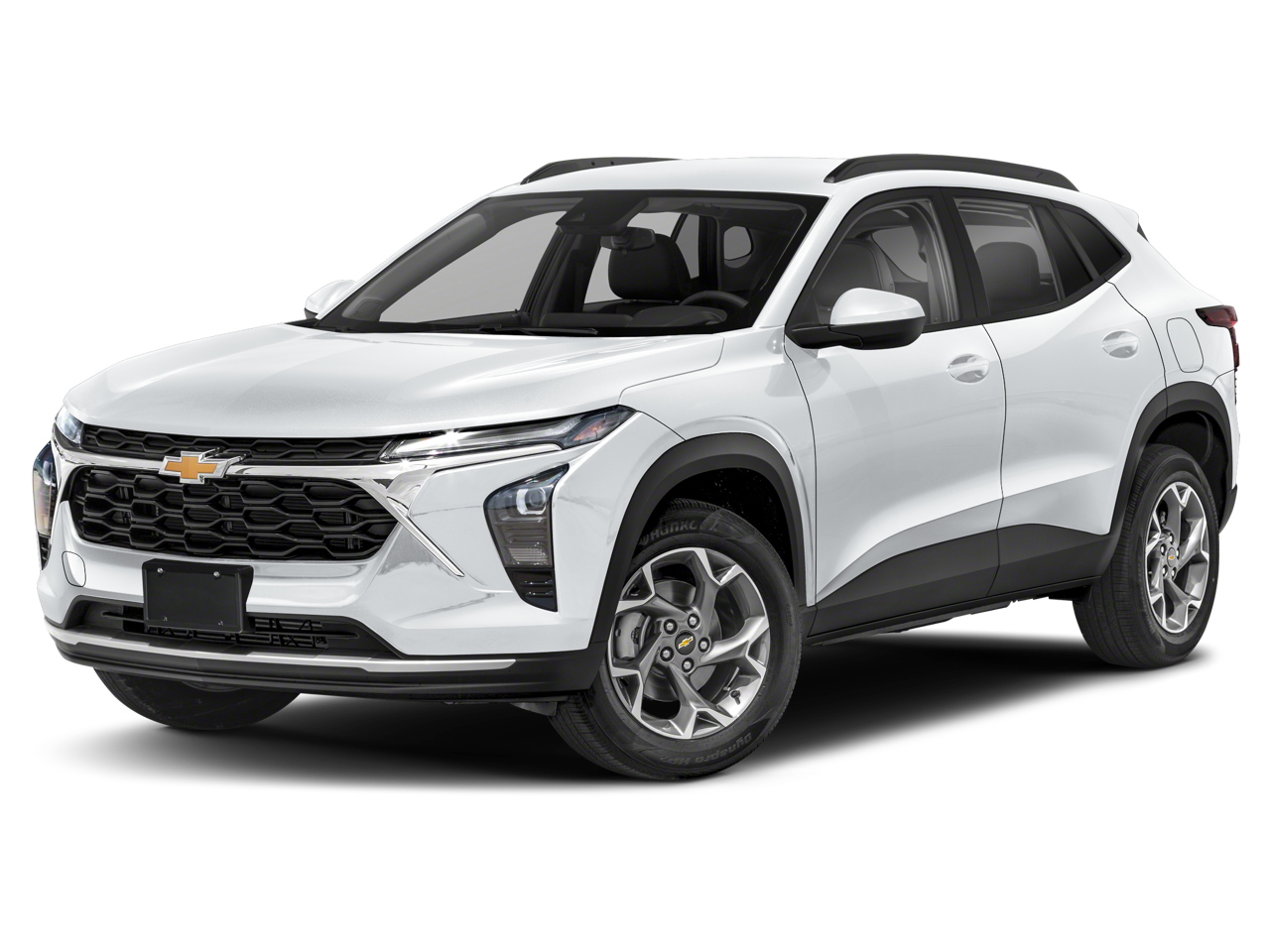 2026 Chevrolet Trax LT in Summit White — front three-quarter view
