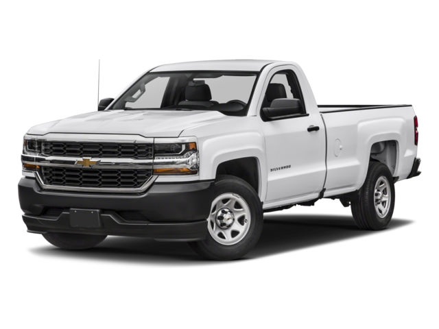 2018 Chevrolet Silverado 1500 Work Truck in Summit White — front three-quarter view